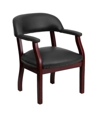 Латунное кресло для конференций EMMA+OLIVER с акцентной отделкой ногтей