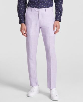 Мужские облегающие брюки Bar III из 100 льна созданные для Macys 27090₽