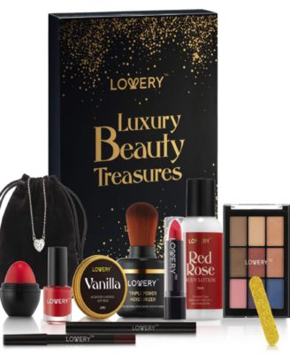 Lovery 13 шт Подарочный набор для ухода за телом и макияжа Luxury Beauty Treasures 13290₽