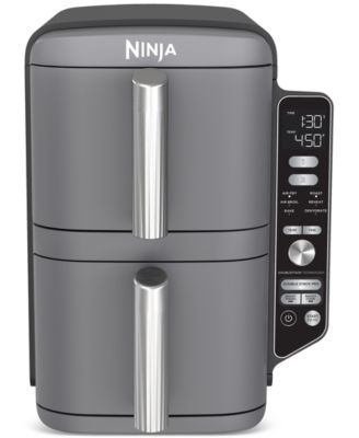 Фритюрница Ninja DoubleStack XL 10-дюймовая, 6-в-1, с 2 корзинами, SL401