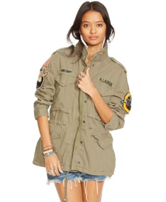 denim and supply ralph lauren women's military jacket