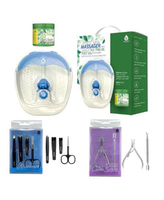 Набор Pursonic Spa & Groom Bundle: Спа-центр для ног, маникюрный набор, прецизионные инструменты многоцветные