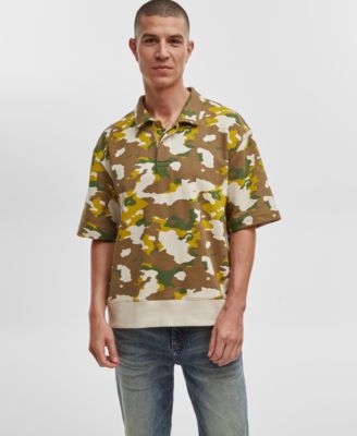 Модное мужское французское махровое поло свободного кроя созданное для Macys 8890₽