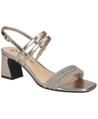 Белла Вита Величество Женские Квадратный Носок Блок Каблук Сандалии 20090₽