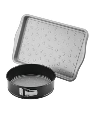 Farberware Disney Bake with Mickey Mouse Стальная форма для выпечки с Микки Маусом из 2 частей и набор форм для печенья
