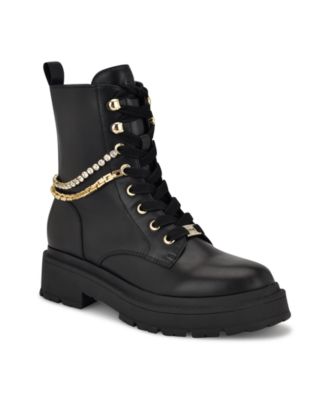 Ботильоны Nine West Womens Hughes с круглым носком и шнуровкой на щиколотке 27890₽