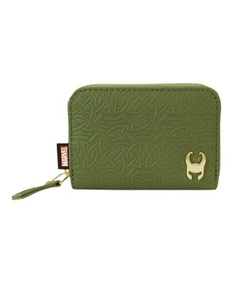Кошелек-гармошка Loungefly Loki, зеленый