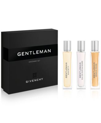 Мужские духи Givenchy, 3 шт. Набор для путешествий с парфюмированной водой Gentleman Discovery