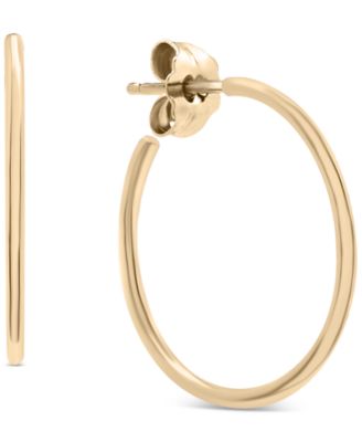 Серьги-кольца Audrey by Aurate из полированного красного золота, созданные для Macy's