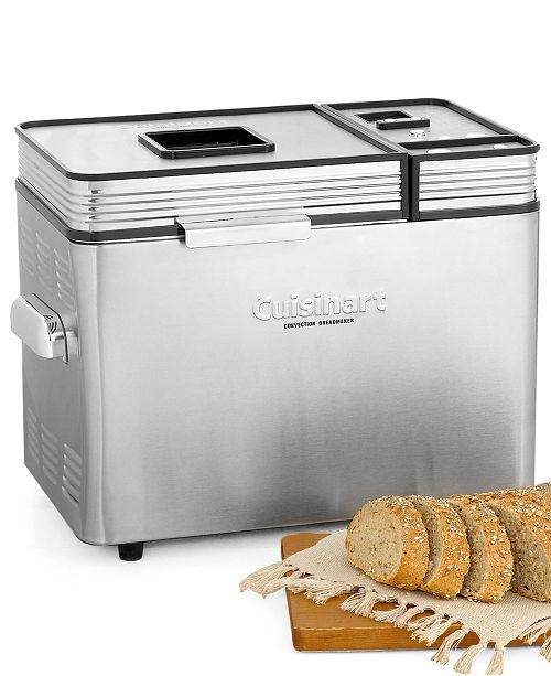 Cuisinart Cbk 200 Bread Maker Reviews Small Appliances Kitchen Macy S Allows you to leave the finished bread in the machine to serve warm. cbk 200 bread maker
