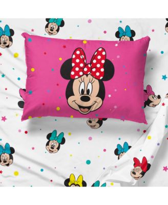 Sunny Side Up Disney Минни Маус в радужных горошинах Полный комплект постельного белья