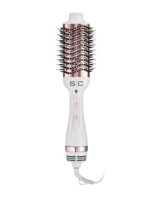 StyleCraft Professional Hot Body Ionic 2-в-1 Щетка для обдува горячим воздухом Фен-волюмайзер для волос белый
