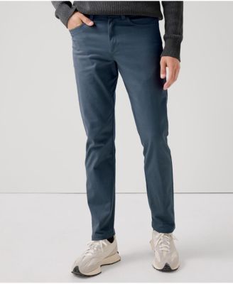 Мужские брюки из эластичной саржи из органического хлопка Pact с 5 карманами - 34" По внутреннему шву