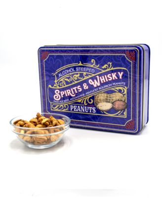 Подарочная банка DM Snacks Spirits Whisky с арахисом, 12 унций.