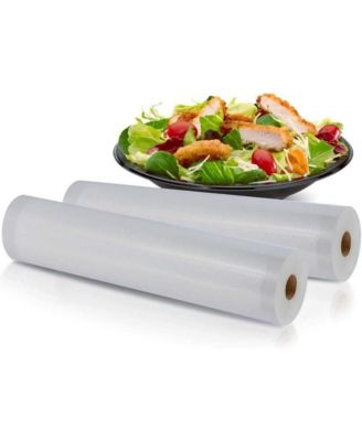 Пакеты для вакуумной упаковки NutriChef - Универсальные пакеты для вакуумной упаковки (2 рулона, 100 футов). Общая длина)