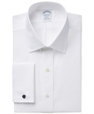 white broadcloth dress shirt