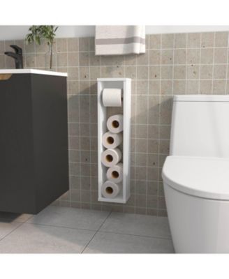 Держатель для туалетной бумаги FM FURNITURE Supai из меламина, белый