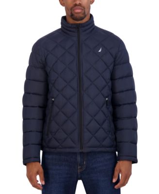 Мужская легкая стеганая куртка Nautica устойчивая к атмосферным воздействиям 35090₽