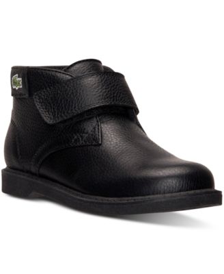 boys black chukka boots