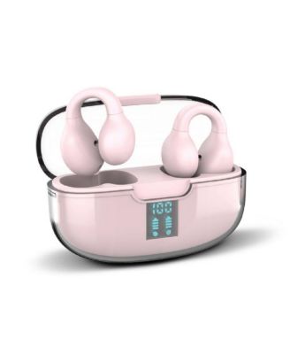 Беспроводные наушники RCA Wave-66 True, Bluetooth, время воспроизведения 20 часов, розовые