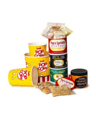 Набор для приготовления попкорна на ферме Wabash Valley Farms Mystery Movie Night, 10 штук