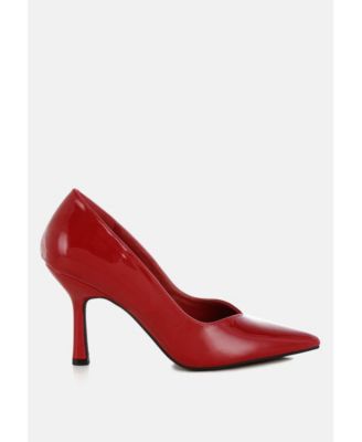 Раритетные туфли-лодочки на остроконечном каблуке-шпильке London Rag Rarity