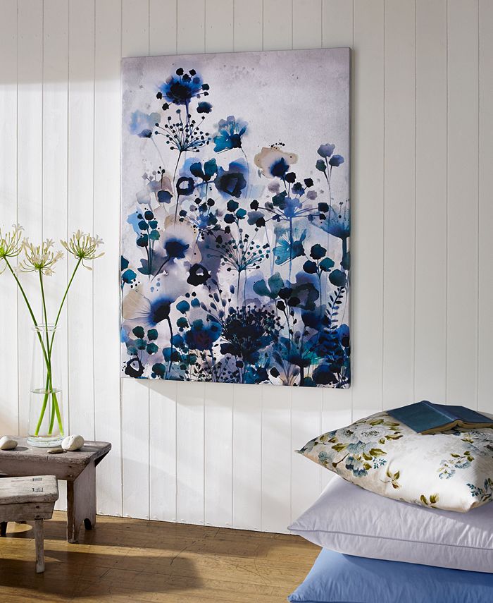 Graham & Brown Moody Blue Watercolor Wall Art & Reviews Wall Art Macy's