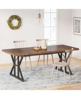 Обеденный стол Tribesigns Farmhouse на 6 персон, 70,8