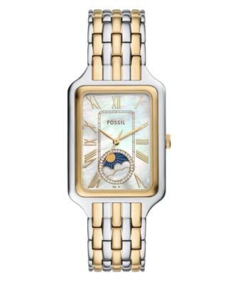 Многофункциональные женские часы Fossil Raquel Sun Moon из нержавеющей стали, 29 мм