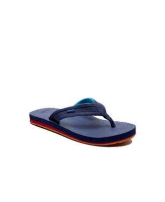 Мужские сандалии-вьетнамки Sanuk Ziggy синего цвета