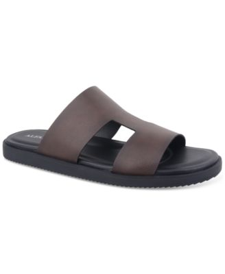 Мужские сандалии Edgarr Slide от Alfani, эксклюзивно представленные в Macy's