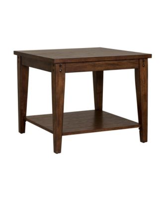 Мебель Liberty 1 ШТ шпон из кафедрального дуба Квадратный стол с лампой