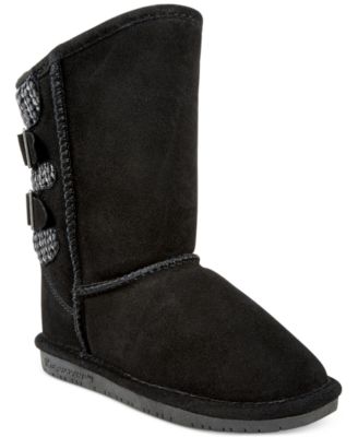 bearpaw boshie boots black