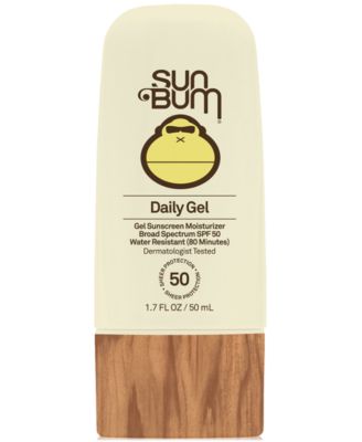 Солнцезащитный увлажняющий крем-гель для лица Sun Bum Daily, SPF 50, 1,7 унции, без цвета