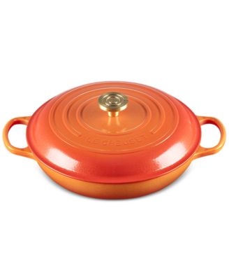 Фирменное блюдо Le Creuset объемом 3,5 литра Круглая форма для тушения 