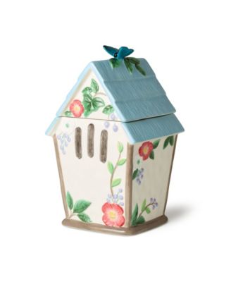 Сертифицированная международная банка для печенья Flora Birdhouse