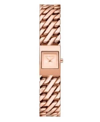 Женские часы Michael Kors Darrington из нержавеющей стали цвета розового золота, 14 мм