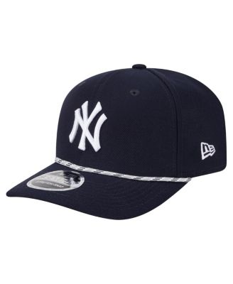 Мужская кепка New Era Navy New York Yankees с несколькими шнурками и застежкой-молнией 9SEVENTY