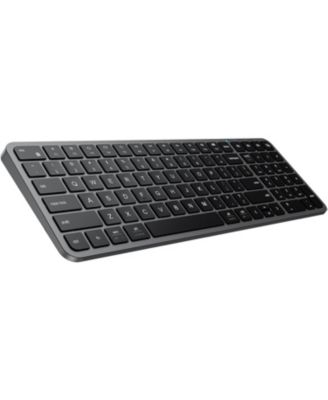 Клавиатура Bluetooth BK20, Беспроводная клавиатура с цифровой клавиатурой, перезаряжаемая для нескольких устройств и стабильная связь без цвета