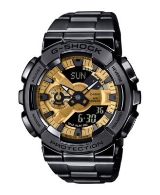 Мужские кварцевые часы G-Shock Black IP из нержавеющей стали, 48,8 мм