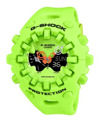 Мужские часы G-Shock из желтой смолы, 58,2 мм