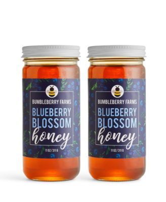 Bumbleberry Farms Набор из 2-х ягод черничного меда с цветками Бамблберри