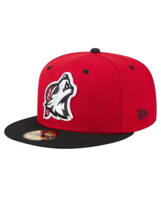 Мужская красно-черная шляпа Erie SeaWolves Authentic Collection 59 размера 