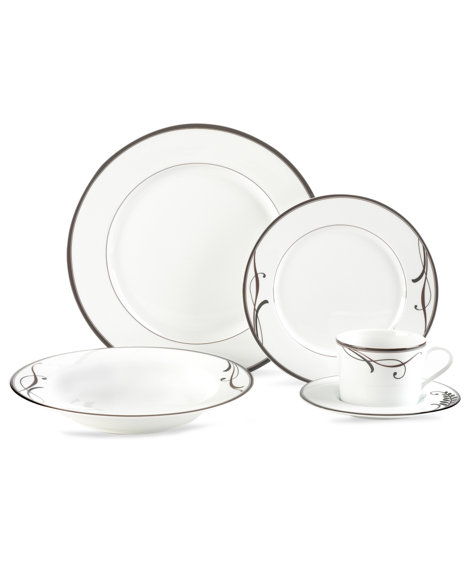 Mikasa Dinnerware, Cocoa Blossom 5 Piece Place Setting