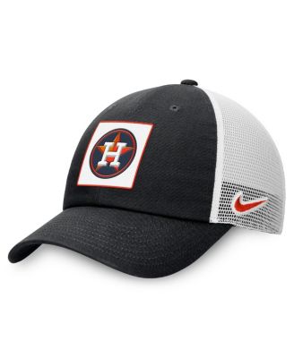Мужская черная шляпа дальнобойщика Nike Houston Astros с регулируемой посадкой, черная