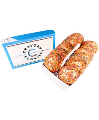 Подарочная коробка для печенья Cravory Birthday Cake, 12 печений