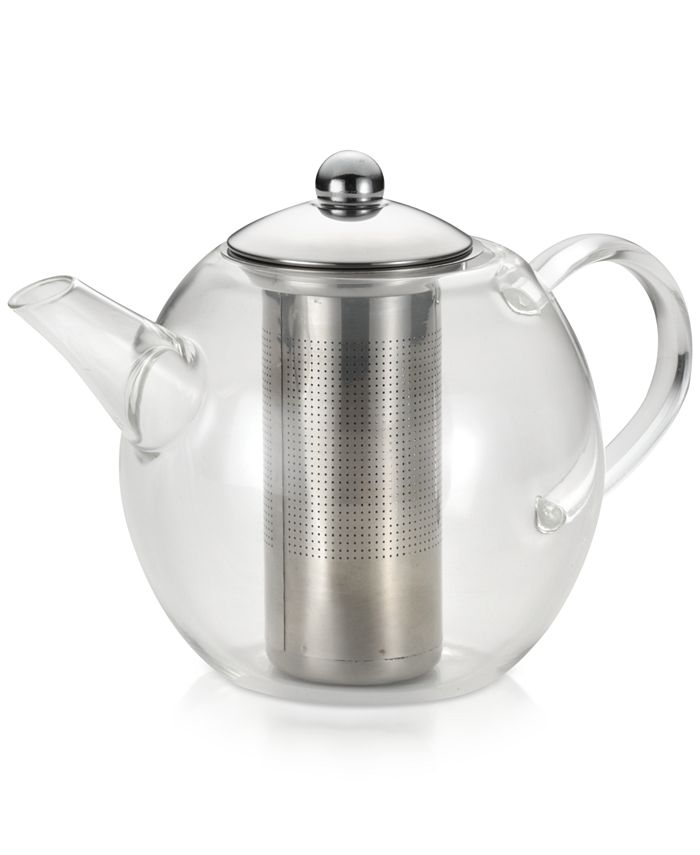 Bonjour Glass Teapot with ShutOff Infuser & Reviews Bakeware