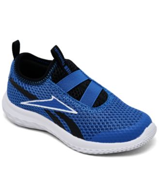Повседневные кроссовки Reebok Toddler Kids Rush Runner без шнуровки от Finish Line blue