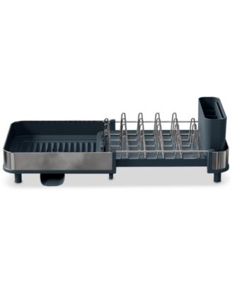 Joseph Joseph Extend Тонкая стальная компактная выдвижная подставка для посуды