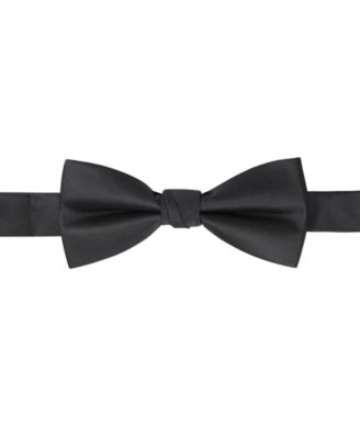 Мужской классический черный галстук-бабочка Calvin Klein, предварительно завязанный